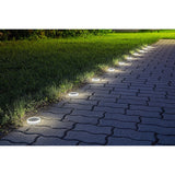 Lámpara solar Trillo LED de 0,3 W, sensor crepuscular, color transparente, IP65, K 4000, 77175