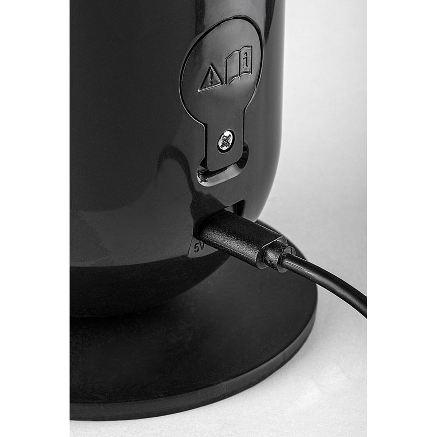 Lámpara de escritorio Rabalux Figen LED RGB 5 W, negra, IP20, 5000 K