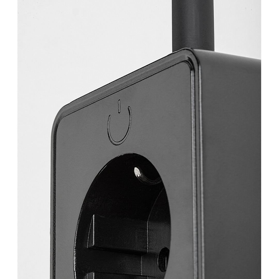 Aplique Rabalux Tivro, LED 4 W, negro, IP20, 3 opciones de temperatura de color: 3000, 4000 y 6000, 71284