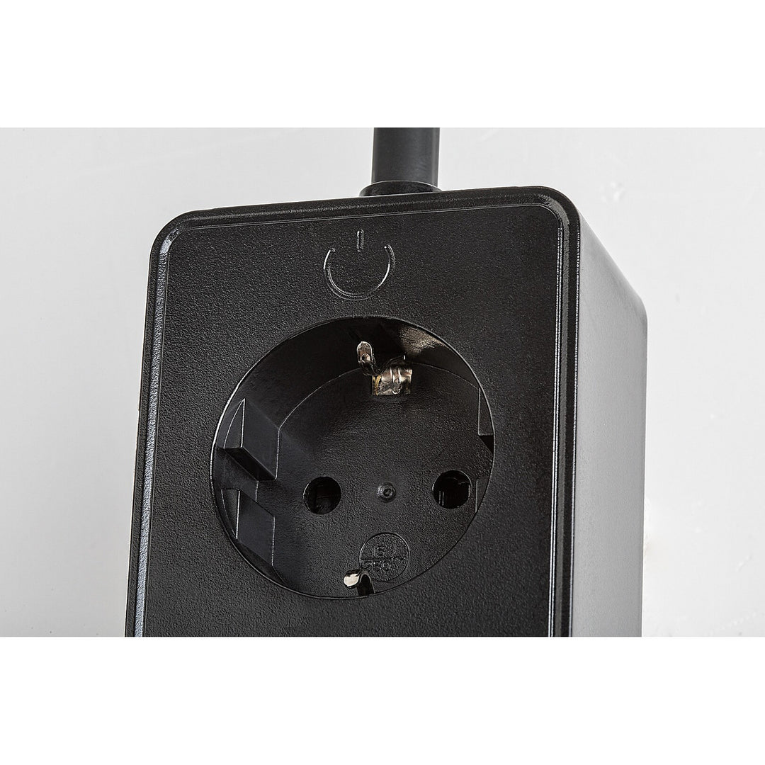 Aplique Rabalux Tivro, LED 4 W, negro, IP20, 3 opciones de temperatura de color: 3000, 4000 y 6000, 71284