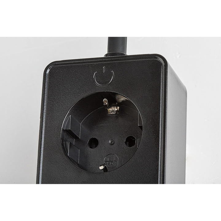 Aplique Rabalux Tivro, LED 4 W, negro, IP20, 3 opciones de temperatura de color: 3000, 4000 y 6000, 71284