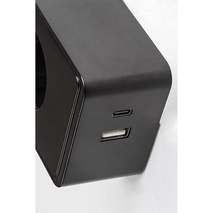 Aplique Rabalux Tivro, LED 4 W, negro, IP20, 3 opciones de temperatura de color: 3000, 4000 y 6000, 71284