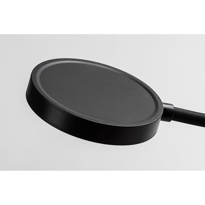 Aplique Rabalux Tivro, LED 4 W, negro, IP20, 3 opciones de temperatura de color: 3000, 4000 y 6000, 71284