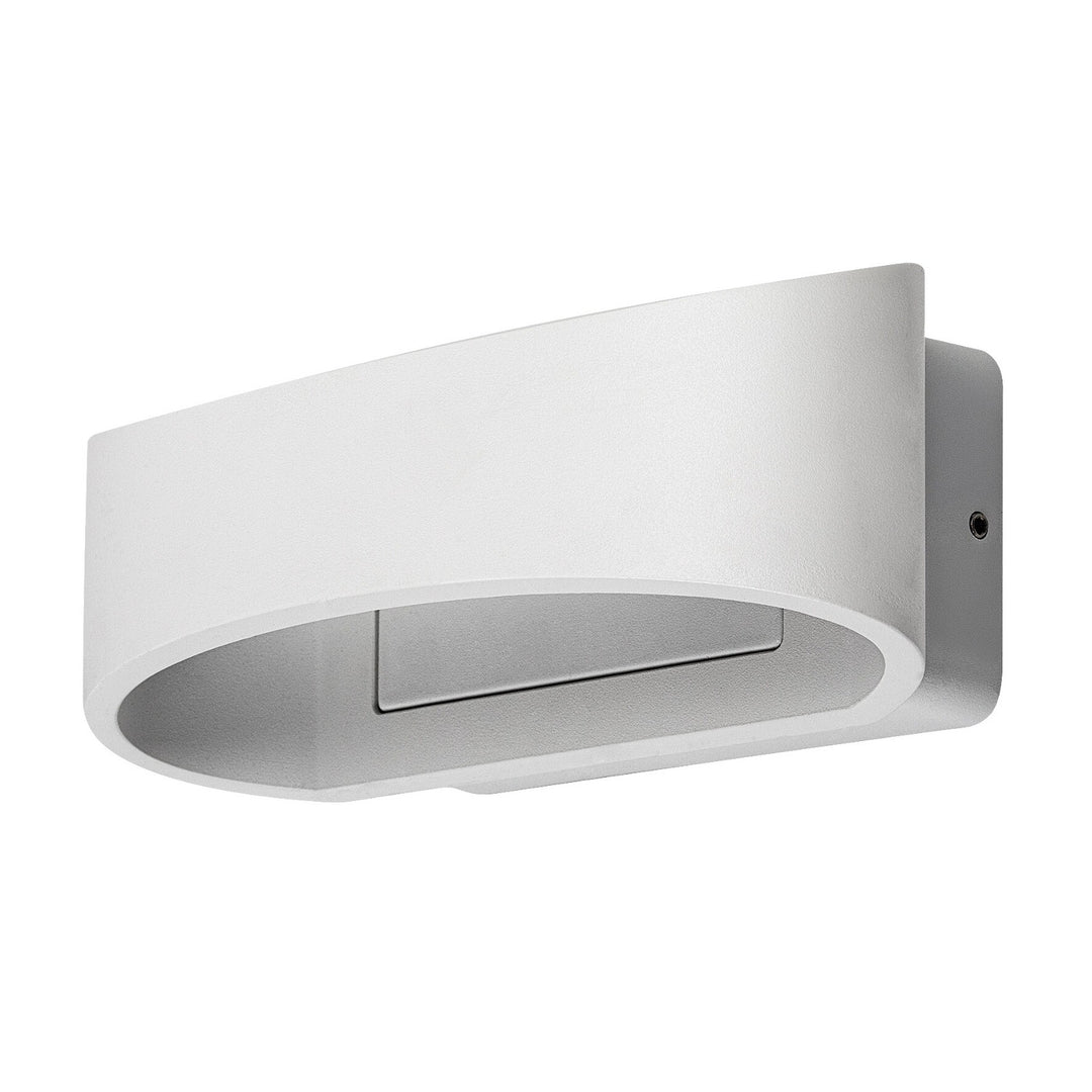 Aplique exterior Rabalux Gerla, blanco, LED 9 W, IP54, 3000 K, 77178