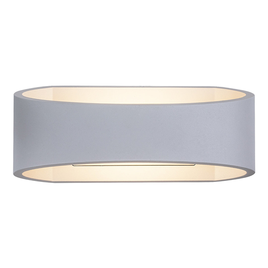 Aplique exterior Rabalux Gerla, blanco, LED 9 W, IP54, 3000 K, 77178