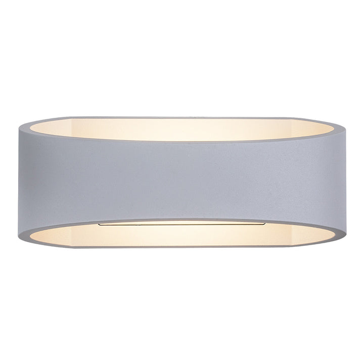 Aplique exterior Rabalux Gerla, blanco, LED 9 W, IP54, 3000 K, 77178