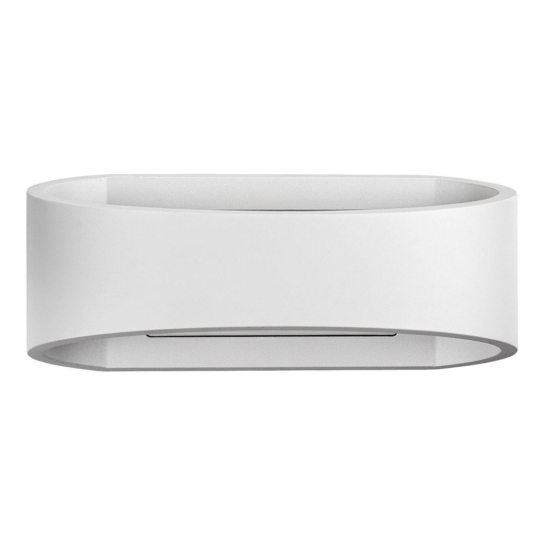Aplique exterior Rabalux Gerla, blanco, LED 9 W, IP54, 3000 K, 77178