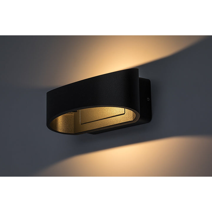 Aplique exterior Rabalux Gerla, antracita, LED 9 W, IP54, 3000 K, 77179