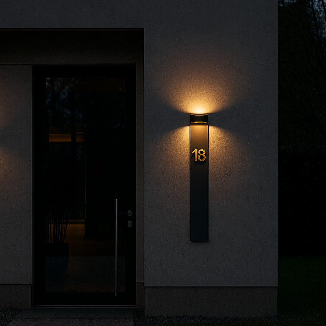 Aplique exterior Rabalux Gerla, antracita, LED 9 W, IP54, 3000 K, 77179