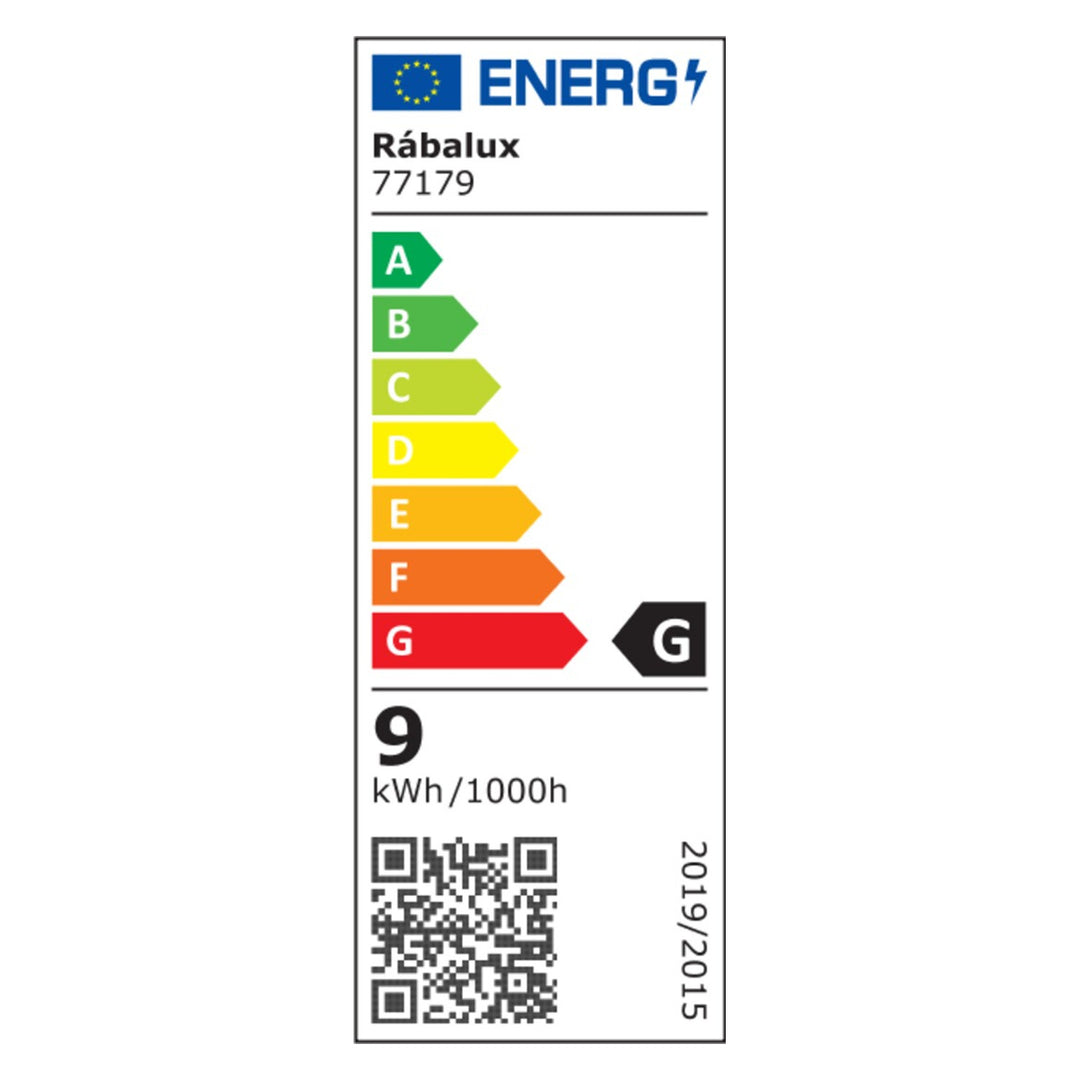 Aplique exterior Rabalux Gerla, antracita, LED 9 W, IP54, 3000 K, 77179