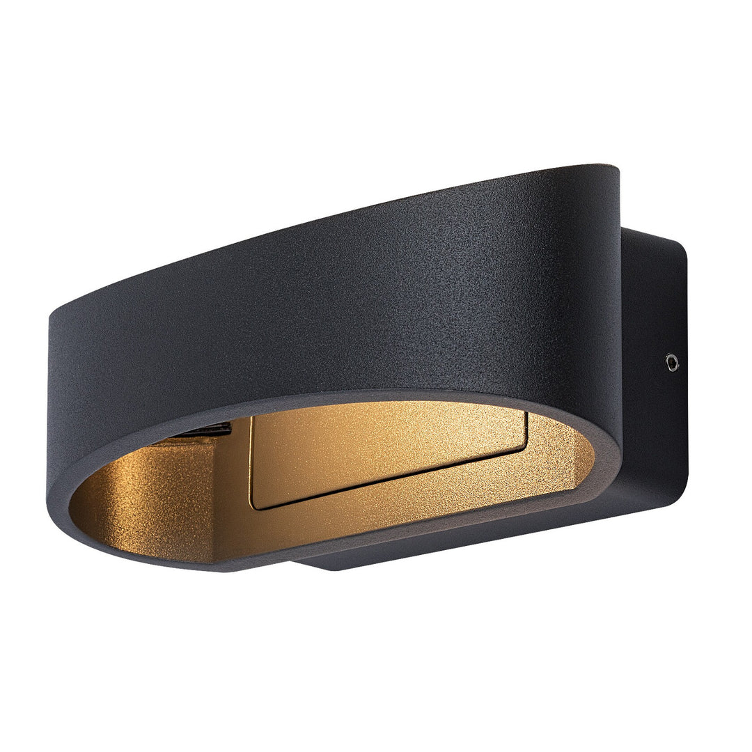 Aplique exterior Rabalux Gerla, antracita, LED 9 W, IP54, 3000 K, 77179