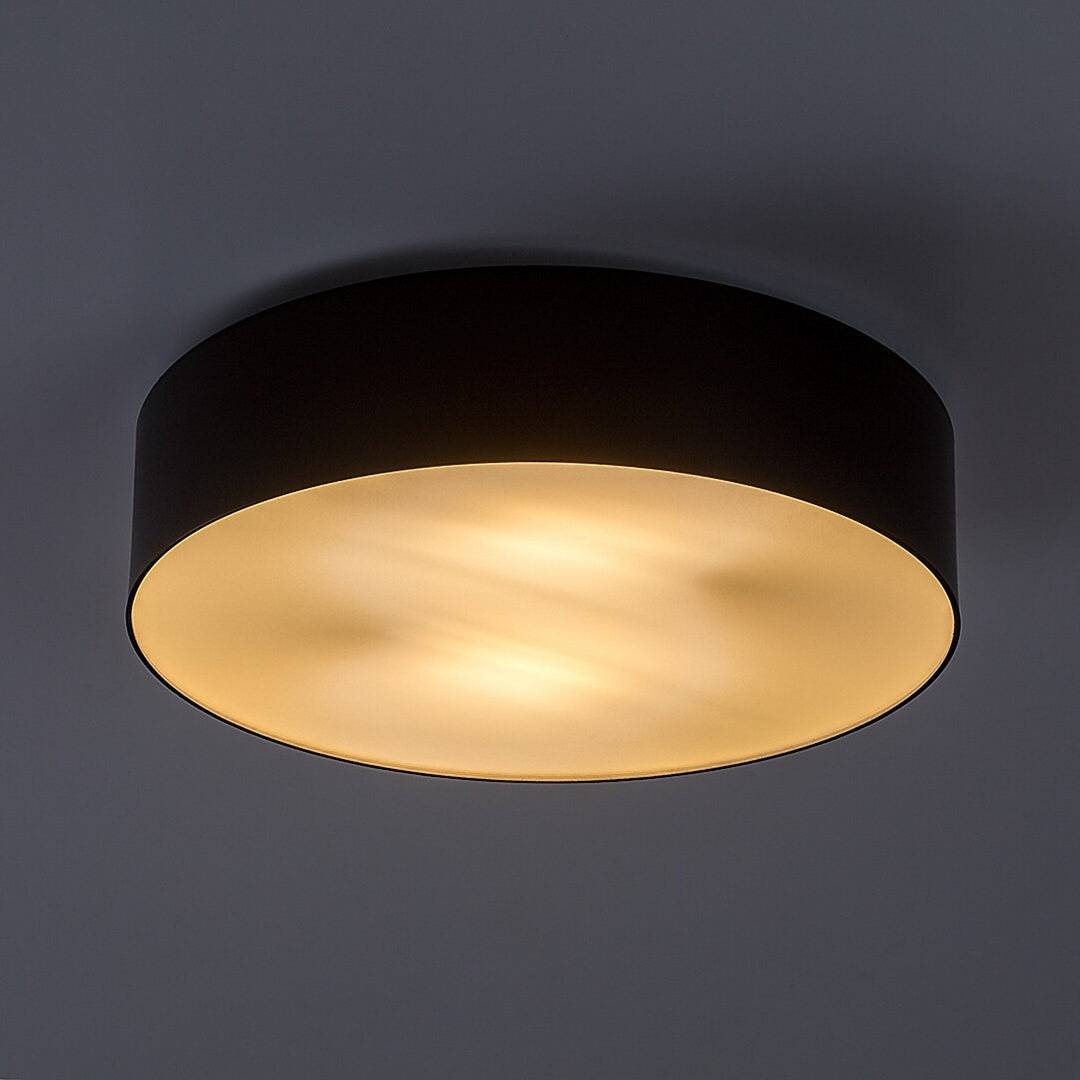 Lámpara Rabalix Dolen, negra, 2x E27, máx. 9 W, IP43, 75065