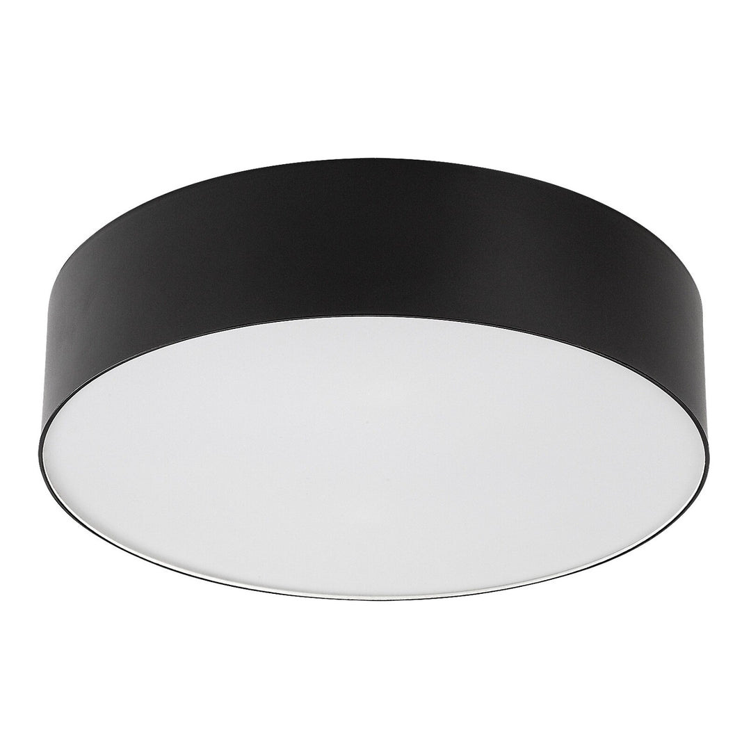 Lámpara Rabalix Dolen, negra, 2x E27, máx. 9 W, IP43, 75065