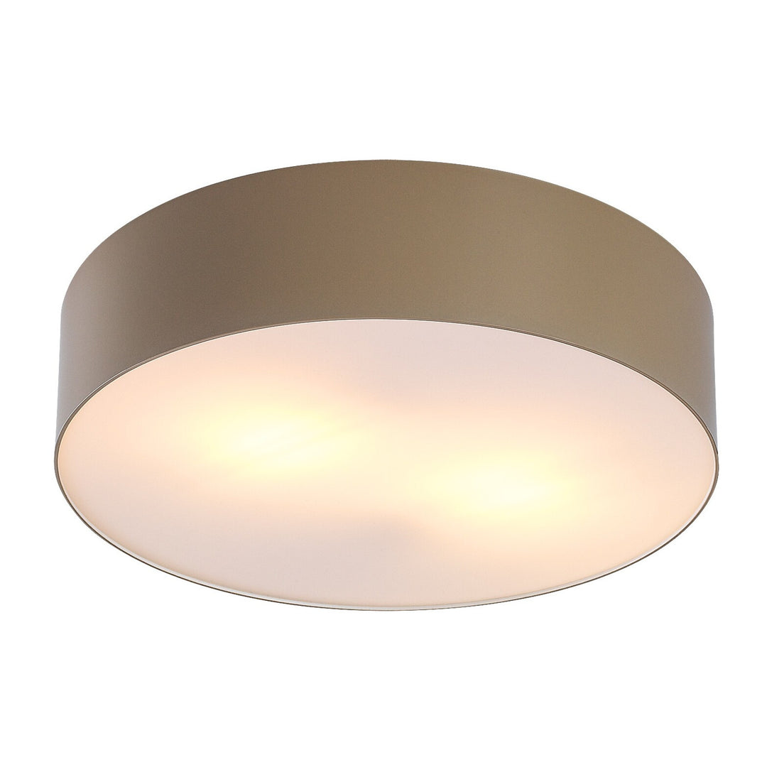 Lámpara Rabalix Dolen, gris-beige, 2x E27, máx. 9 W, IP43, 75067