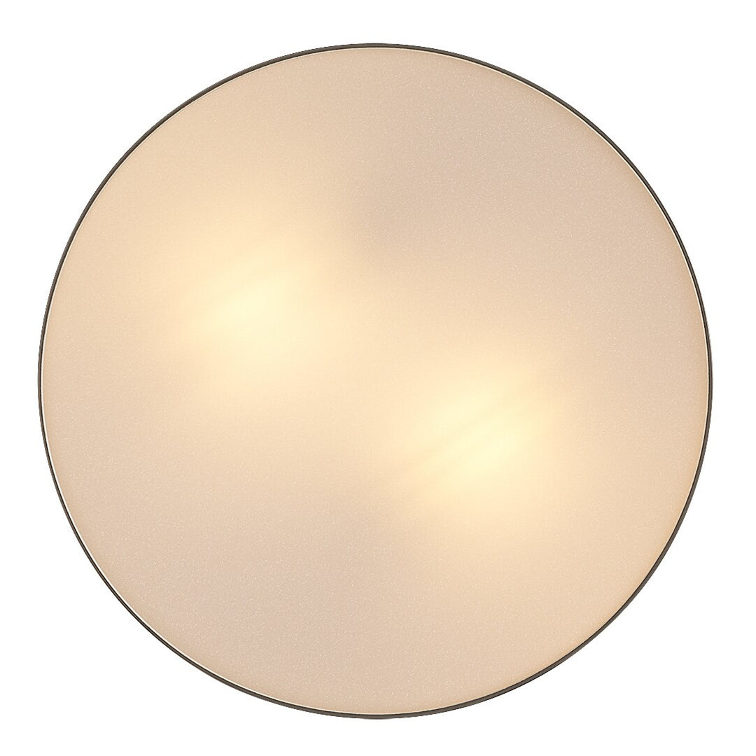 Lámpara Rabalix Dolen, gris-beige, 2x E27, máx. 9 W, IP43, 75067
