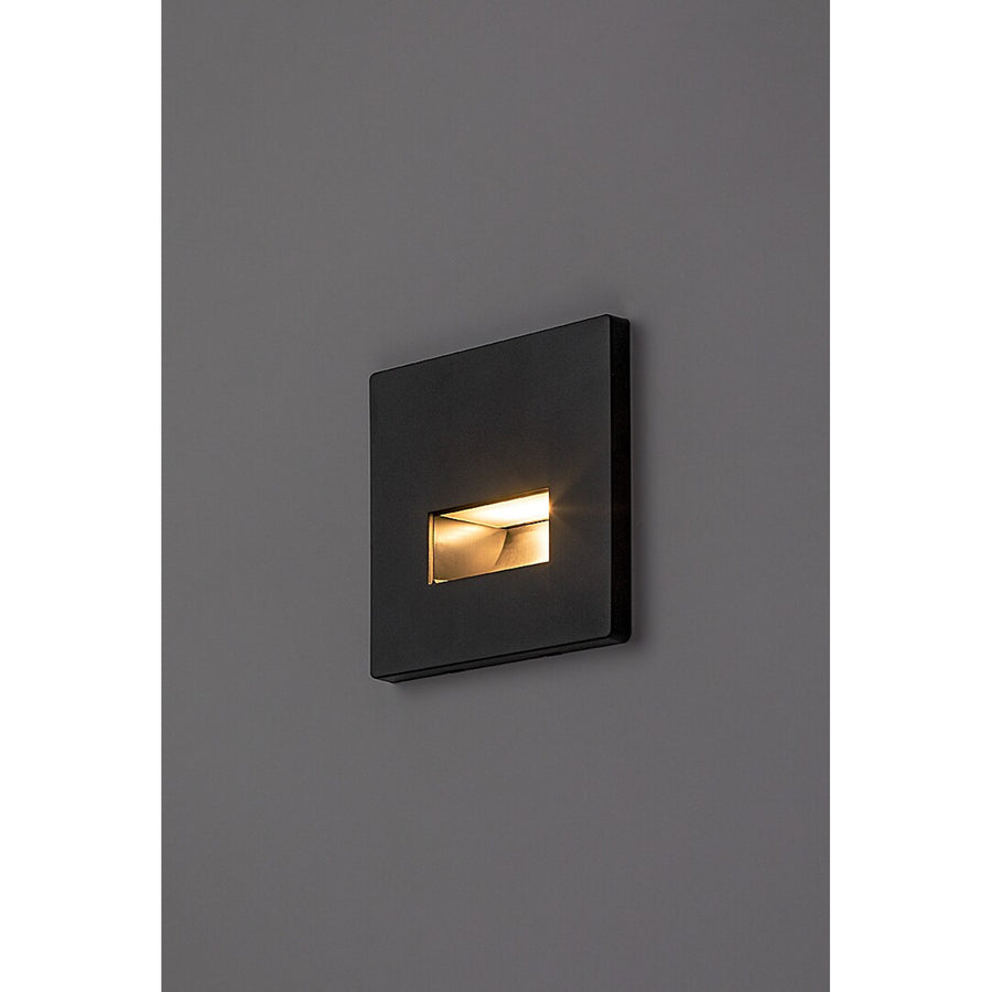 Lámpara Lunca LED de 1 W, IP20, negra, temperatura de color regulable: 3000, 4500 y 6500 K, 77195