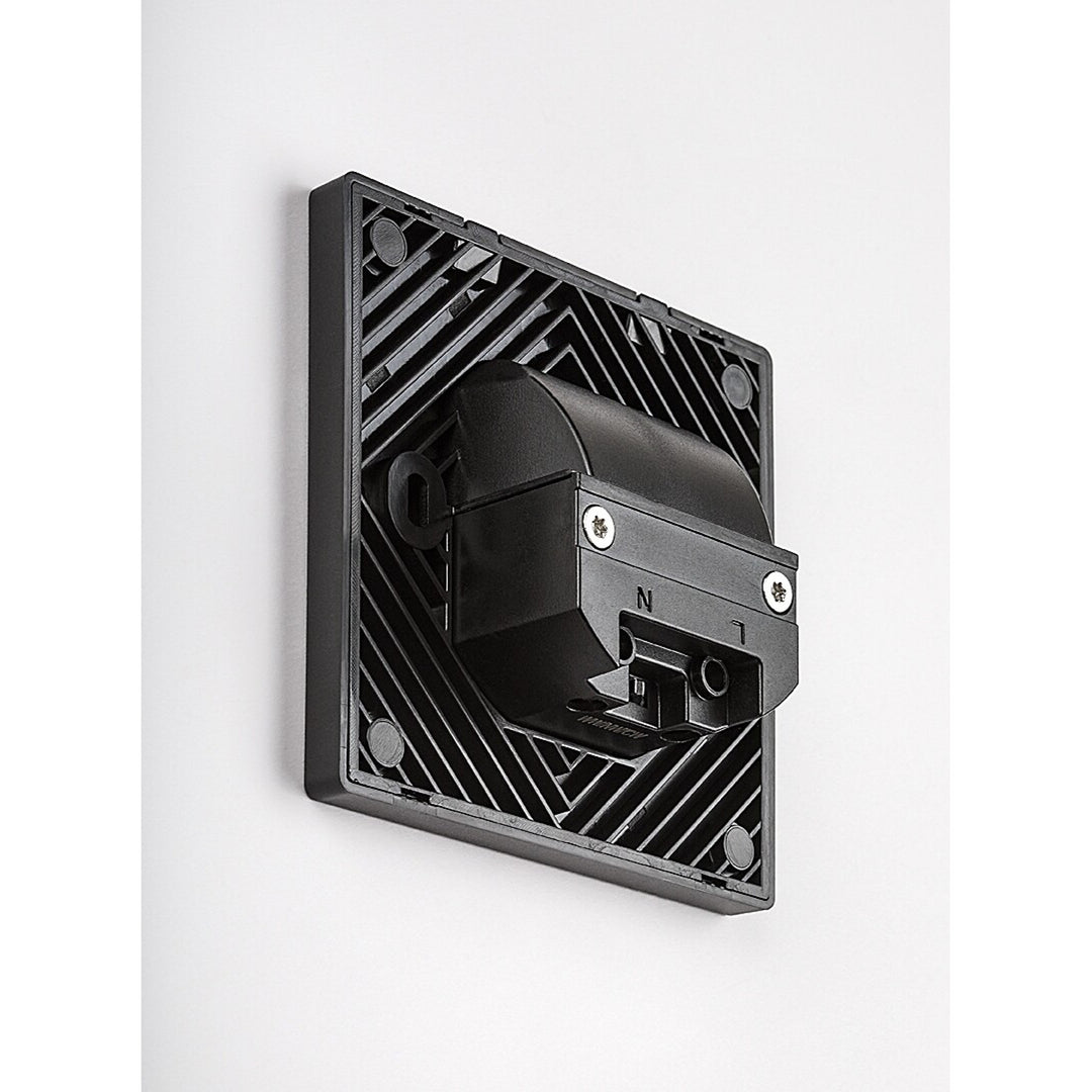 Lámpara Lunca LED de 1 W, IP20, negra, temperatura de color regulable: 3000, 4500 y 6500 K, 77195