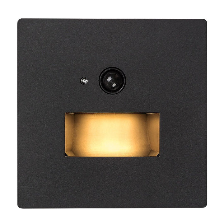 Lámpara Lunca LED 1 W IP20 negra 3000, 4500, 6500 K con sensor de movimiento y sensor de luz, 77197