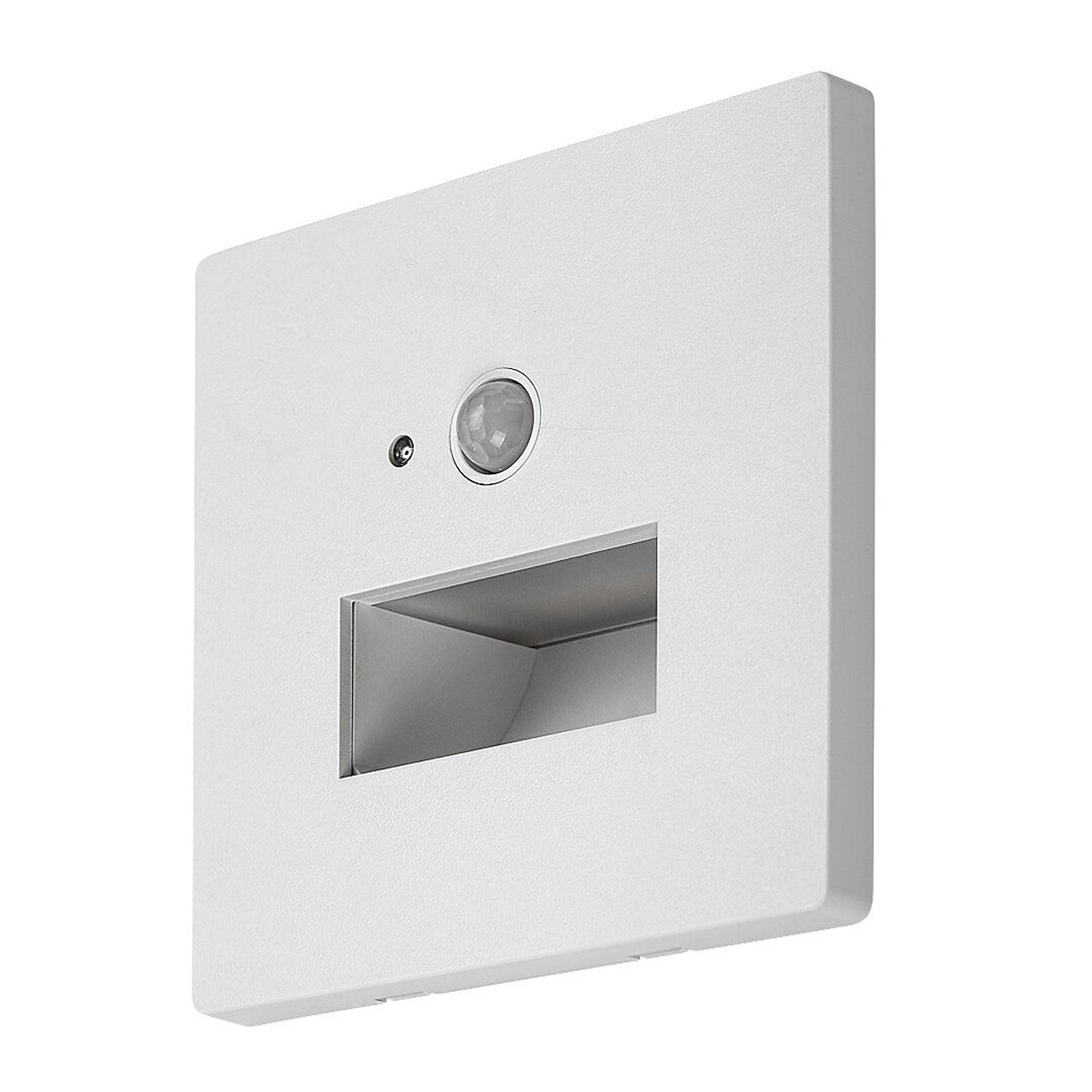 Lámpara Lunca LED 1 W IP20 blanca 3000, 4500, 6500 K con sensor de movimiento y sensor de luz, 77198