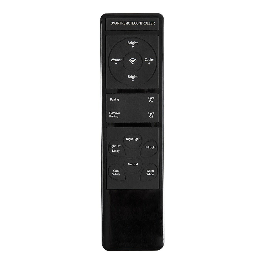 Lámpara de techo Rabalux Zerina, 54 W, IP40, blanca, 3000-6500 K, función de memoria, con mando a distancia, función de temporizador, efecto de luz nocturna, 75087