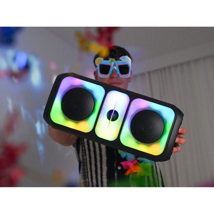 Altavoz inalámbrico Tracer, Bluetooth 5.0, potencia RMS de 20 W, modo karaoke, micrófono, Powervox P2 TWS
