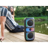 Altavoz inalámbrico Tracer, Bluetooth 5.0, potencia RMS de 20 W, modo karaoke, micrófono, Powervox P2 TWS