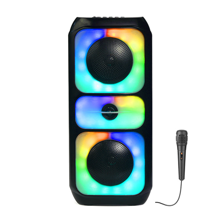 Altavoz inalámbrico Tracer, Bluetooth 5.0, potencia RMS de 20 W, modo karaoke, micrófono, Powervox P2 TWS