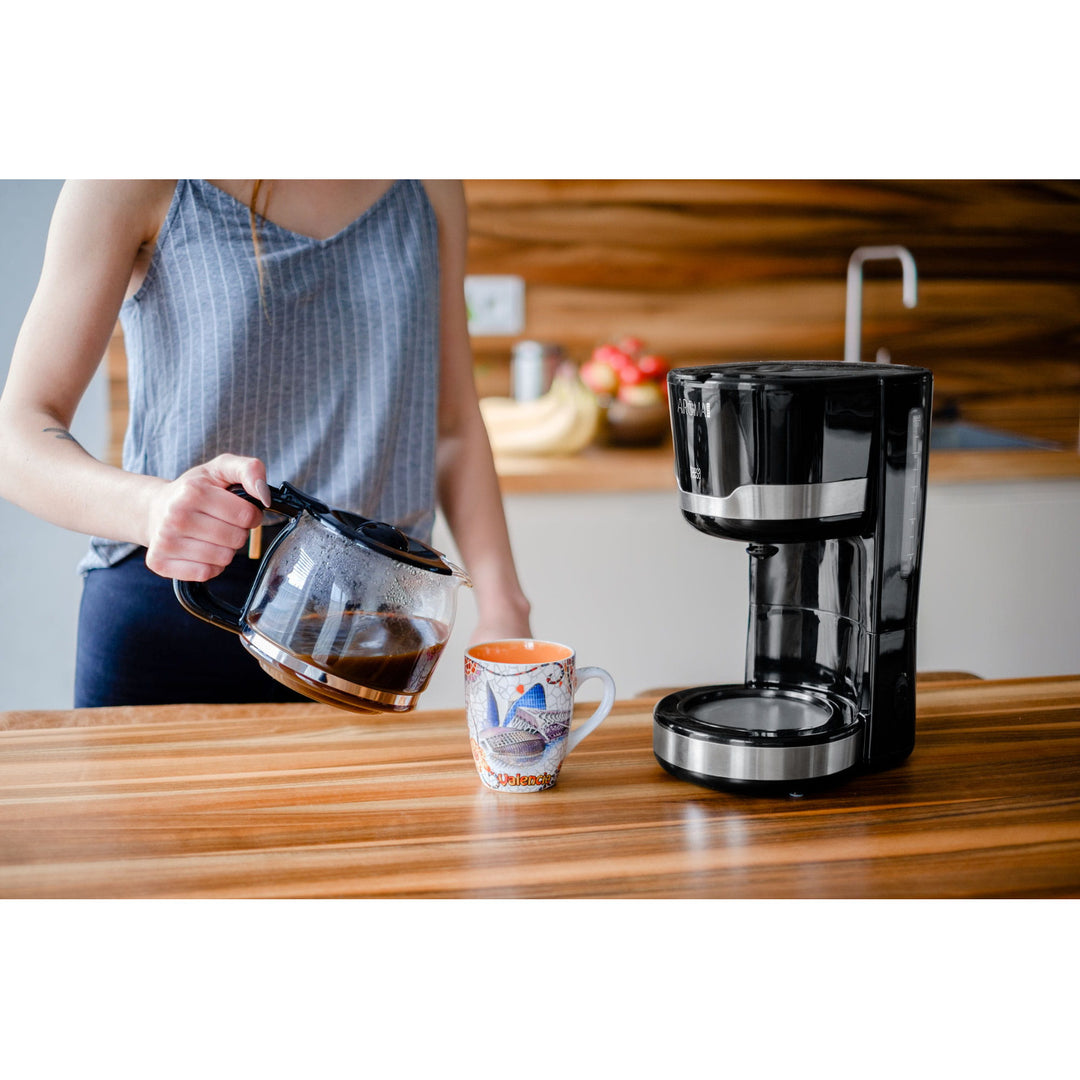 Cafetera de goteo Teesa AROMA 100, 1,5 l, potencia de 1000 W
