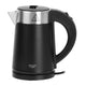 Hervidor eléctrico Adler, de metal, 0,6 l, silencioso, potencia de 800 W, negro. AD 1372