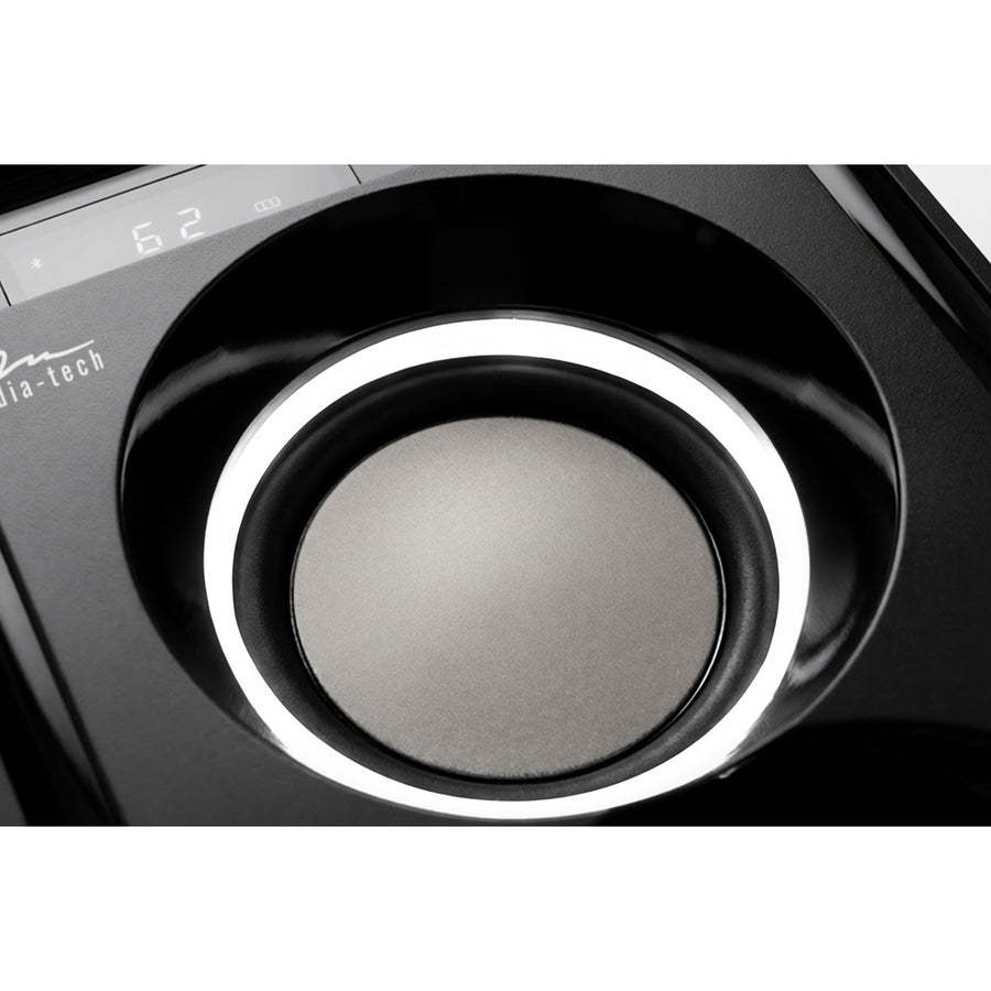 Altavoz Bluetooth portátil OVERBOX MT3186, radio FM, compatible con tarjetas SD y USB, potencia RMS de 30 W, Mediatech