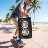Altavoz Bluetooth portátil OVERBOX MT3186, radio FM, compatible con tarjetas SD y USB, potencia RMS de 30 W, Mediatech