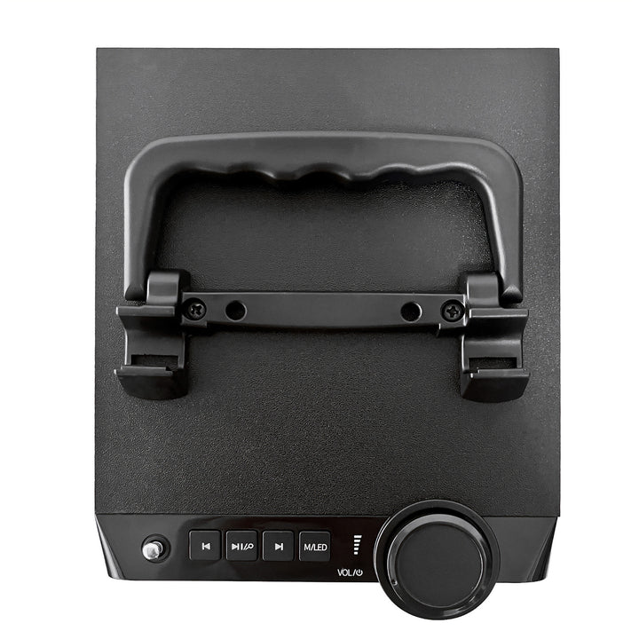 Altavoz Bluetooth portátil OVERBOX MT3186, radio FM, compatible con tarjetas SD y USB, potencia RMS de 30 W, Mediatech