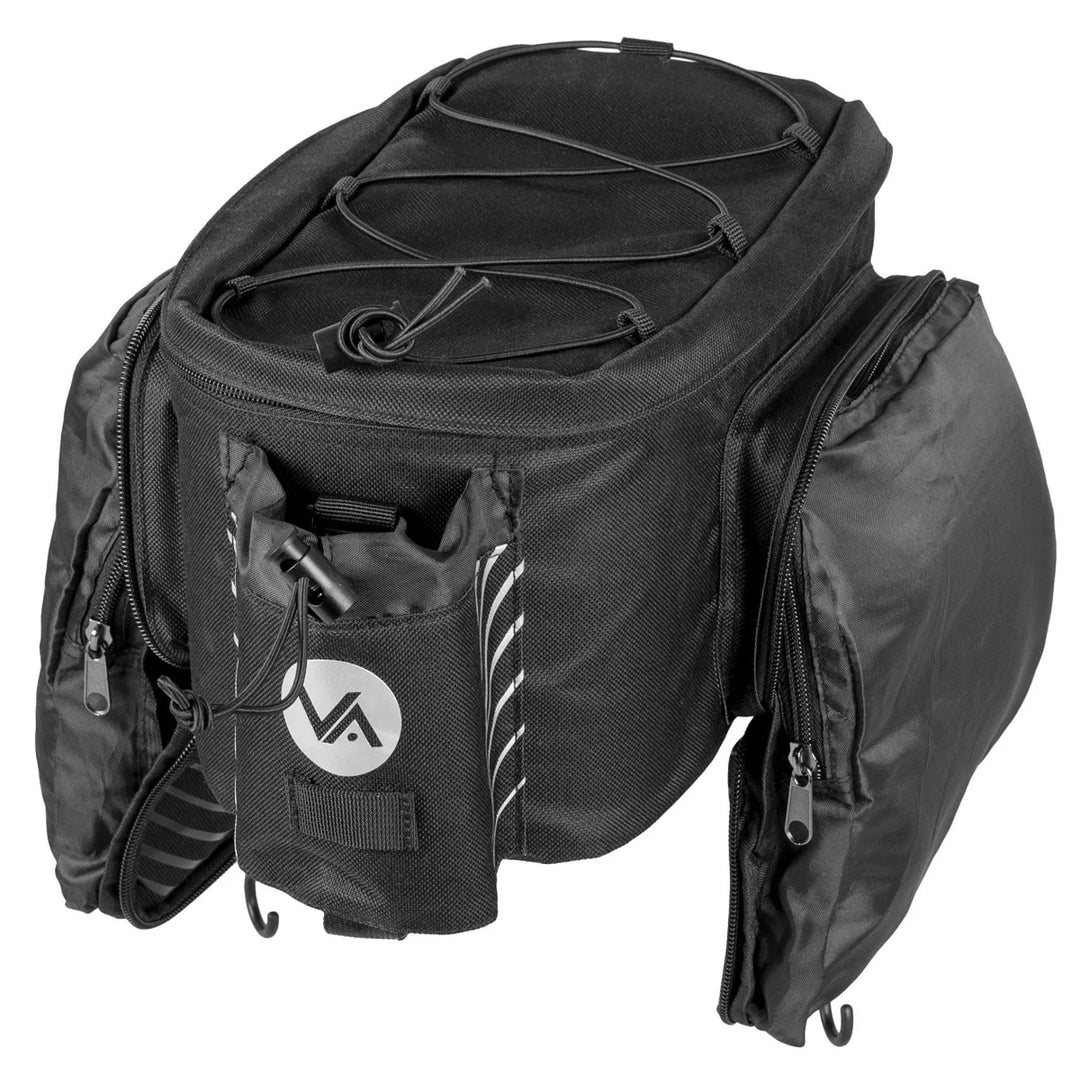 Bolsa, alforja de bicicleta para el portaequipajes trasero, capacidad de 12 l, impermeable, Vayox