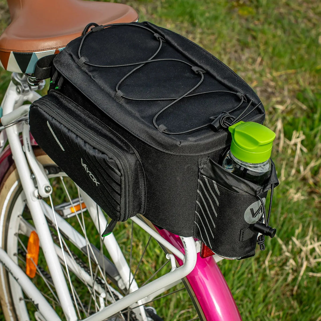 Bolsa, alforja de bicicleta para el portaequipajes trasero, capacidad de 12 l, impermeable, Vayox
