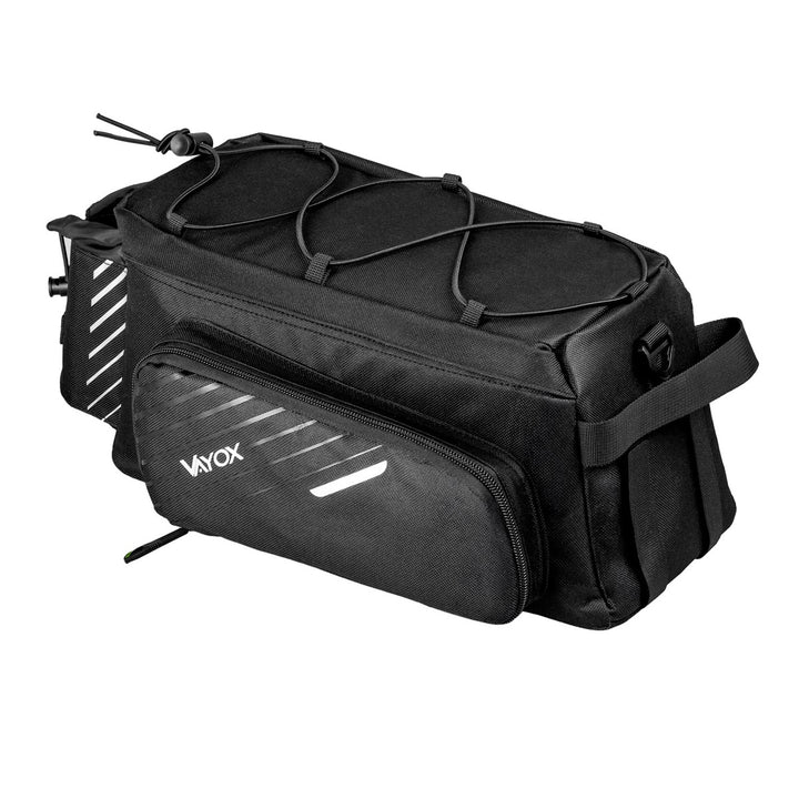 Bolsa, alforja de bicicleta para el portaequipajes trasero, capacidad de 12 l, impermeable, Vayox