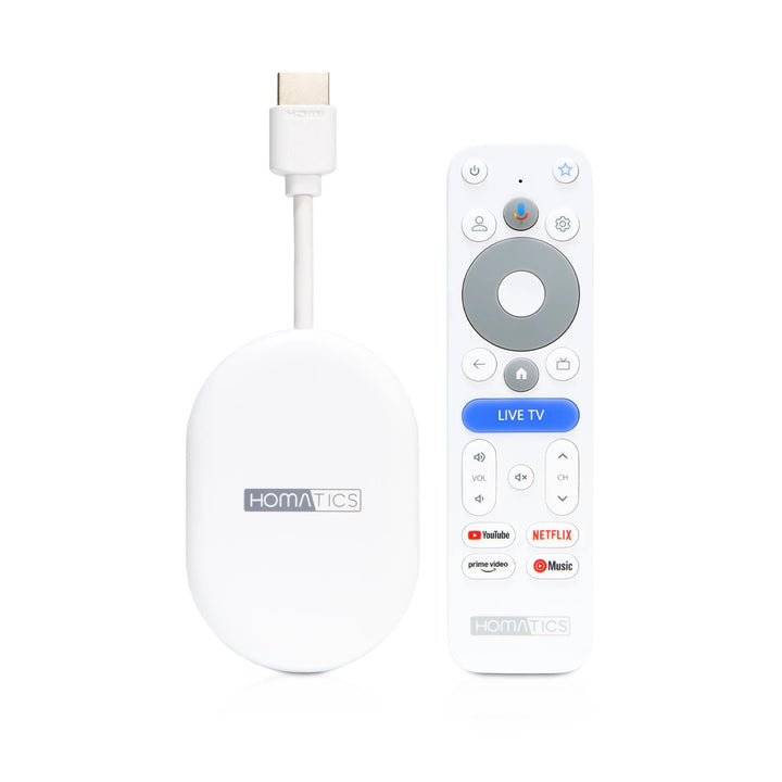 Reproductor multimedia Homatics Dongle Lite 4K V2 con Google TV