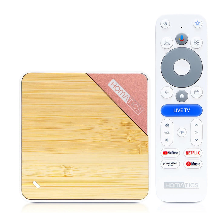 Reproductor multimedia Homatics Box 4K V2 con Google TV