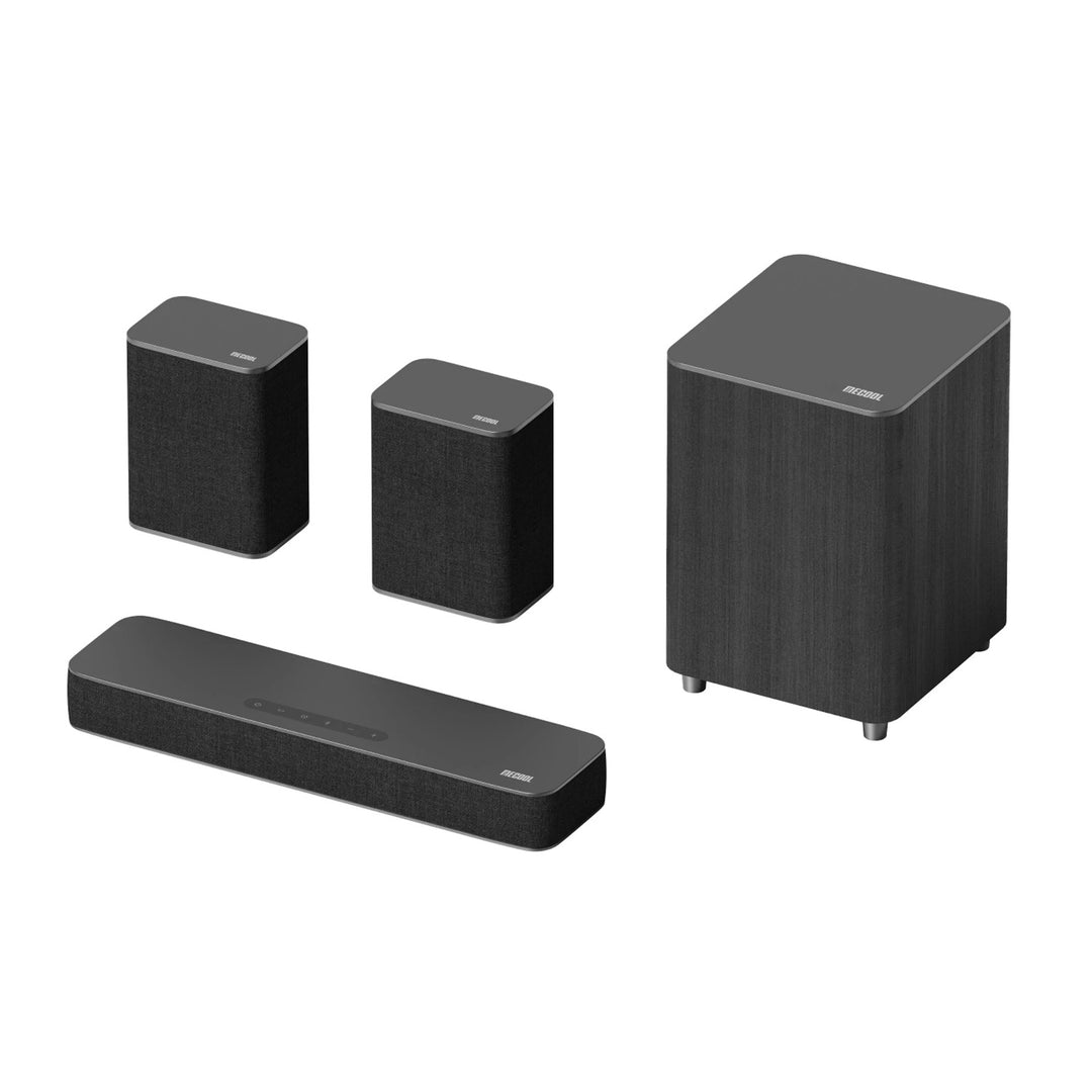 Barra de sonido MECOOL KS3 UHD OTT + subwoofer + 2 altavoces