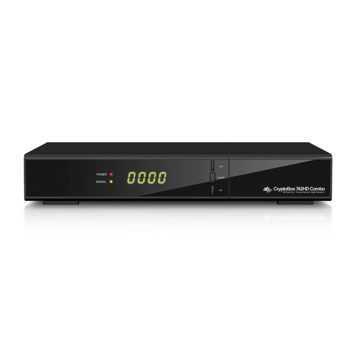 Receptor AB CryptoBox 742HD Combo DVB-T2/S2/C Full HD