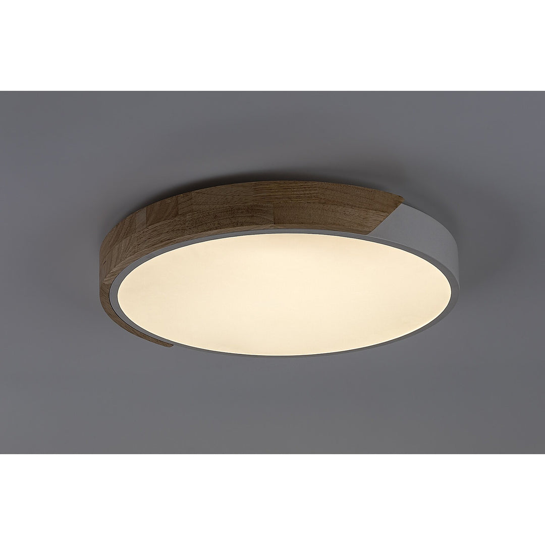 Lámpara de techo Rabalux Maple2 LED 24 W IP20, blanco mate, 3000 K, 71417