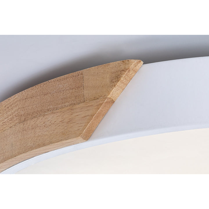 Lámpara de techo Rabalux Maple2 LED 24 W IP20, blanco mate, 3000 K, 71417