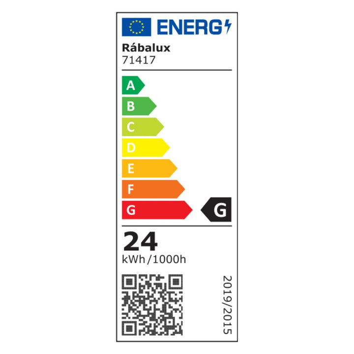 Lámpara de techo Rabalux Maple2 LED 24 W IP20, blanco mate, 3000 K, 71417
