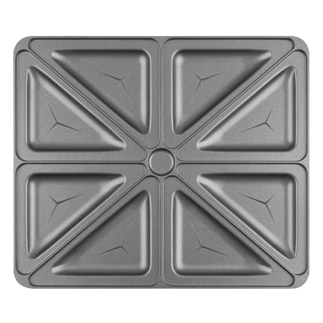 Tostadora de sándwiches Concept, tres placas intercambiables, potencia de 1200 W, superficie antiadherente, indicador luminoso, SV3080