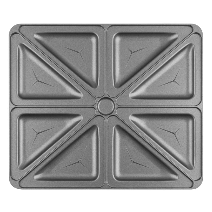 Tostadora de sándwiches Concept, tres placas intercambiables, potencia de 1200 W, superficie antiadherente, indicador luminoso, SV3080