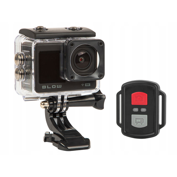 Cámara deportiva Pro4U 5K Blow, calidad 5K Ultra HD, 20 megapíxeles, objetivo gran angular de 160°, resistente al agua, mando a distancia, 78-568#