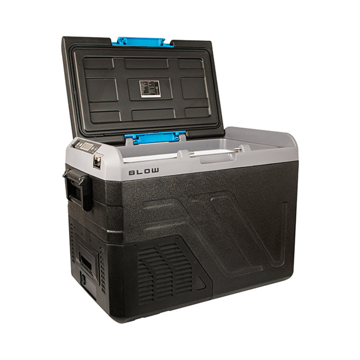 Nevera portátil para coche con compresor Blow, capacidad de 35 l, panel de control táctil, 12 V, 24 V y 230 V, toma USB-C, 44-208#