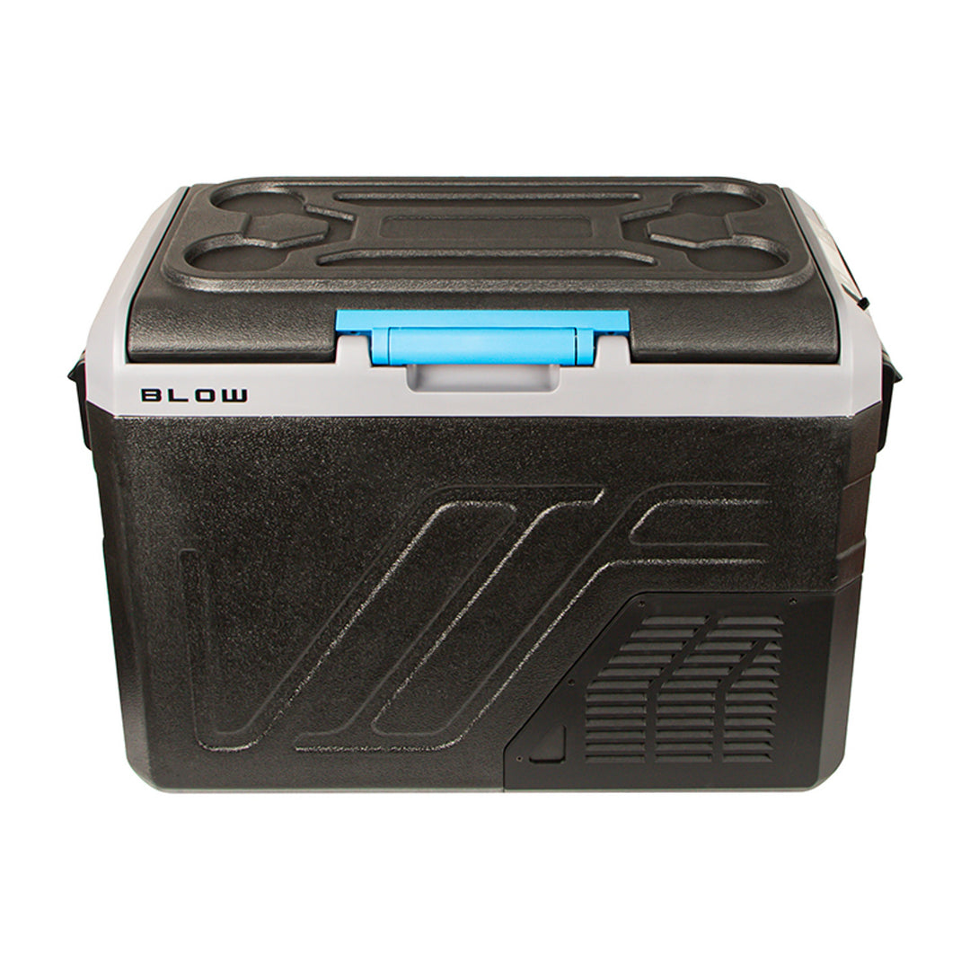 Nevera portátil para coche con compresor Blow, capacidad de 35 l, panel de control táctil, 12 V, 24 V y 230 V, toma USB-C, 44-208#