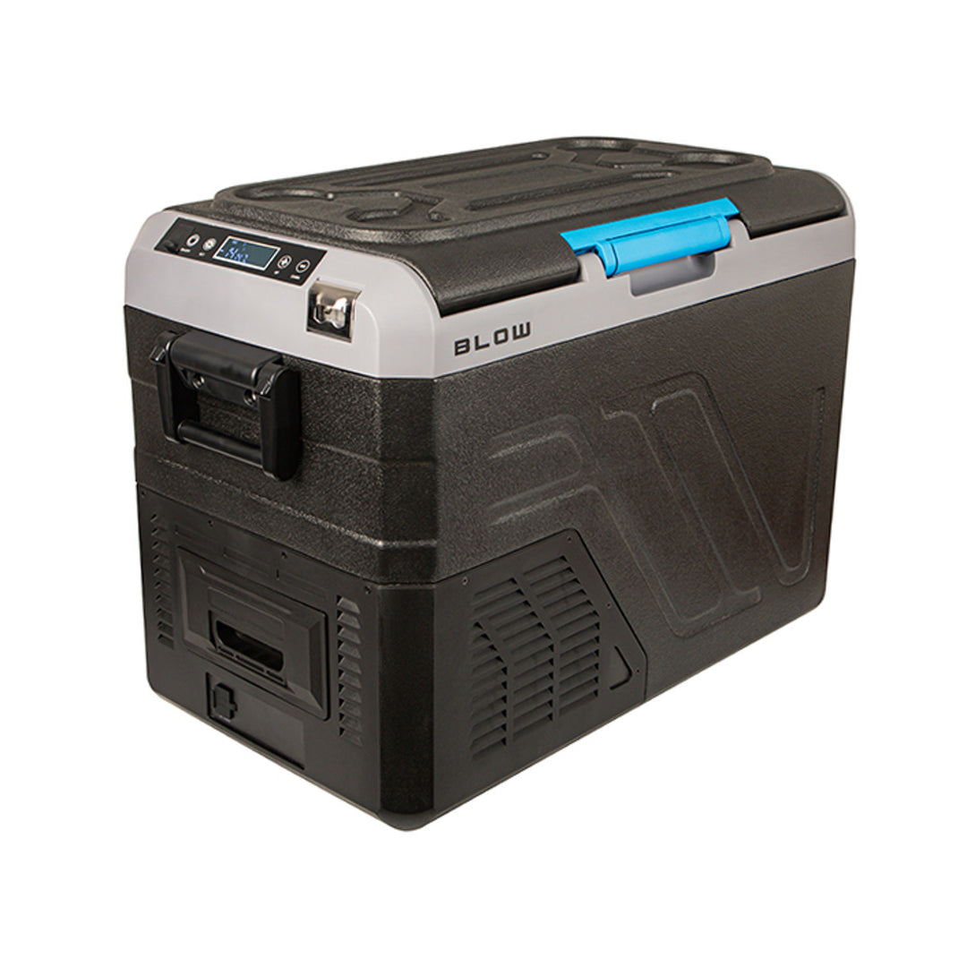 Nevera portátil para coche con compresor Blow, capacidad de 35 l, panel de control táctil, 12 V, 24 V y 230 V, toma USB-C, 44-208#