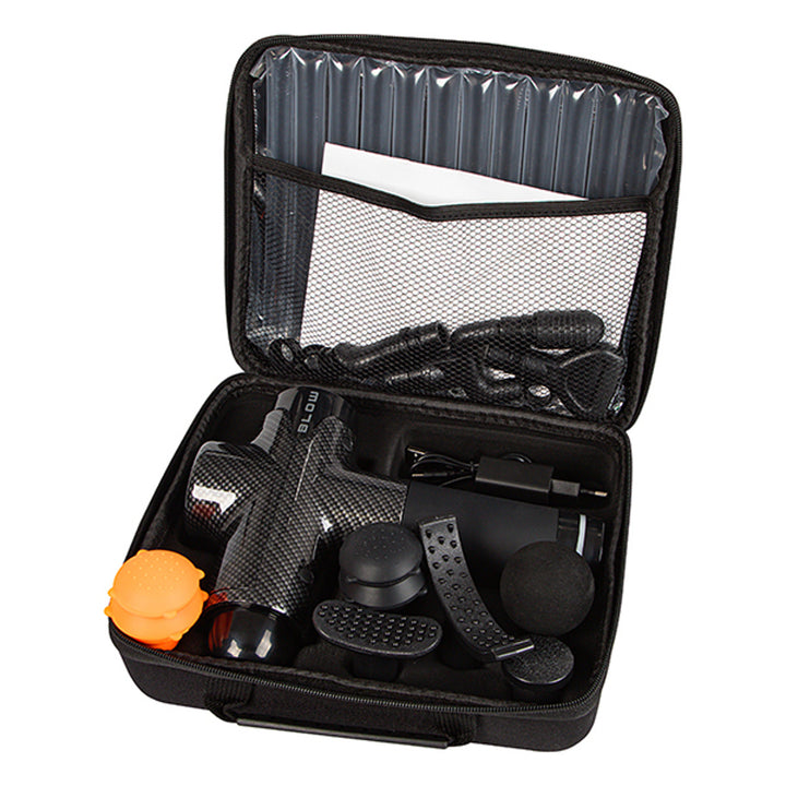 Masajeador Blow, 10 cabezales, cargador y estuche, potencia de 200 W, 30 modos de velocidad, carga rápida, 44-341
