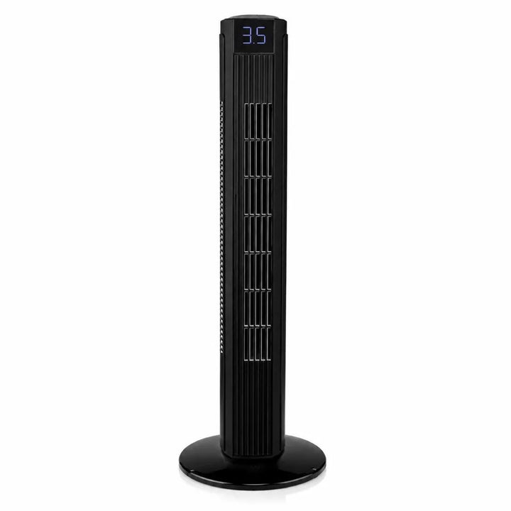Ventilador de columna LTC, pantalla grande, temporizador integrado, varios modos de funcionamiento, mando a distancia con alcance de hasta 16 m, potencia de 45 W, LXWT28